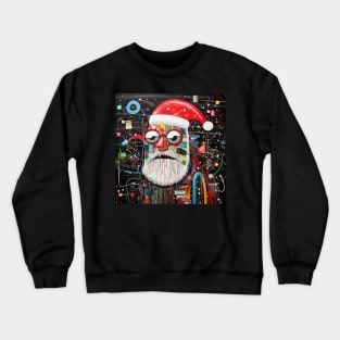 Santa Claus & Cyberpunk 10 Crewneck Sweatshirt